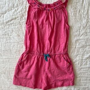 Mini Boden Cotton Summer Romper, 7-8Y
